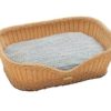 Karlie COTTAGE LINE Liegebett - Eckig, Blau 60 x 45 cm