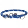 Trixie Sporty Rope Zug-Stopp-Halsband - blau - L-XL