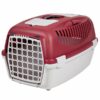 Trixie Transportbox Capri III - hellgrau/rot