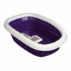 Trixie Katzentoilette Carlo 2 - lila/creme