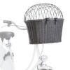 Trixie Front-Fahrradkorb aus Polyrattan