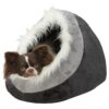 Trixie Kuschelhöhle Minou - dunkelgrau/hellgrau