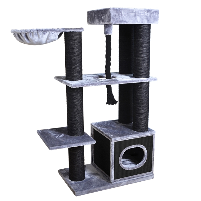 EBI Kratzbaum Leicester - dunkelgrau