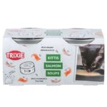 Trixie Kittis Salmon Soup - 4 × 80 g