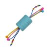 Duvoplus Cat Toy Jolly Rolle mit Seilen - blau
