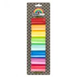 Poopidog Hundekotbeutel Rainbow - 8 x 20 Stück