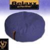 Pet-Star RELAXX Kissen - Rund, 70 cm - Dunkelblau