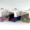 Transportbox Voyager Luxus mit Kissen + Napf - L